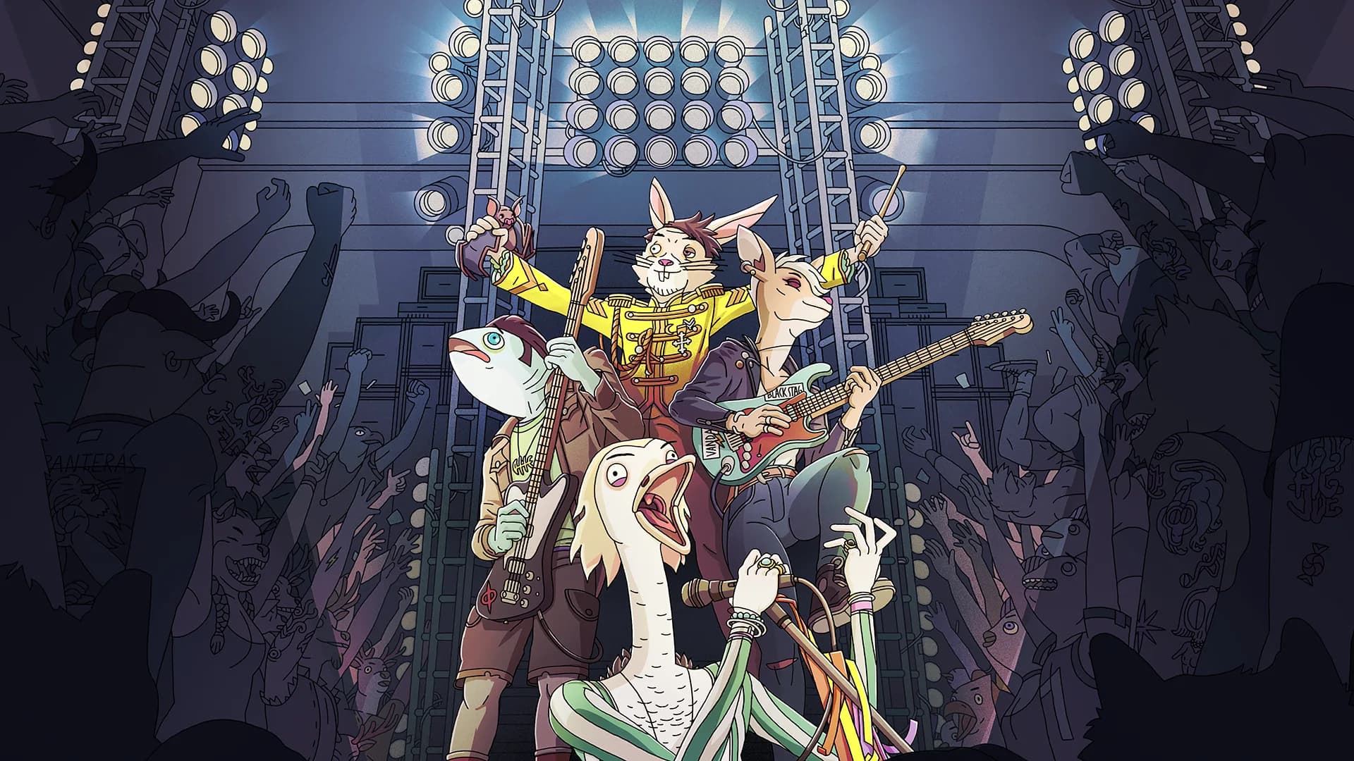 Banner panorâmico de Rockbeasts