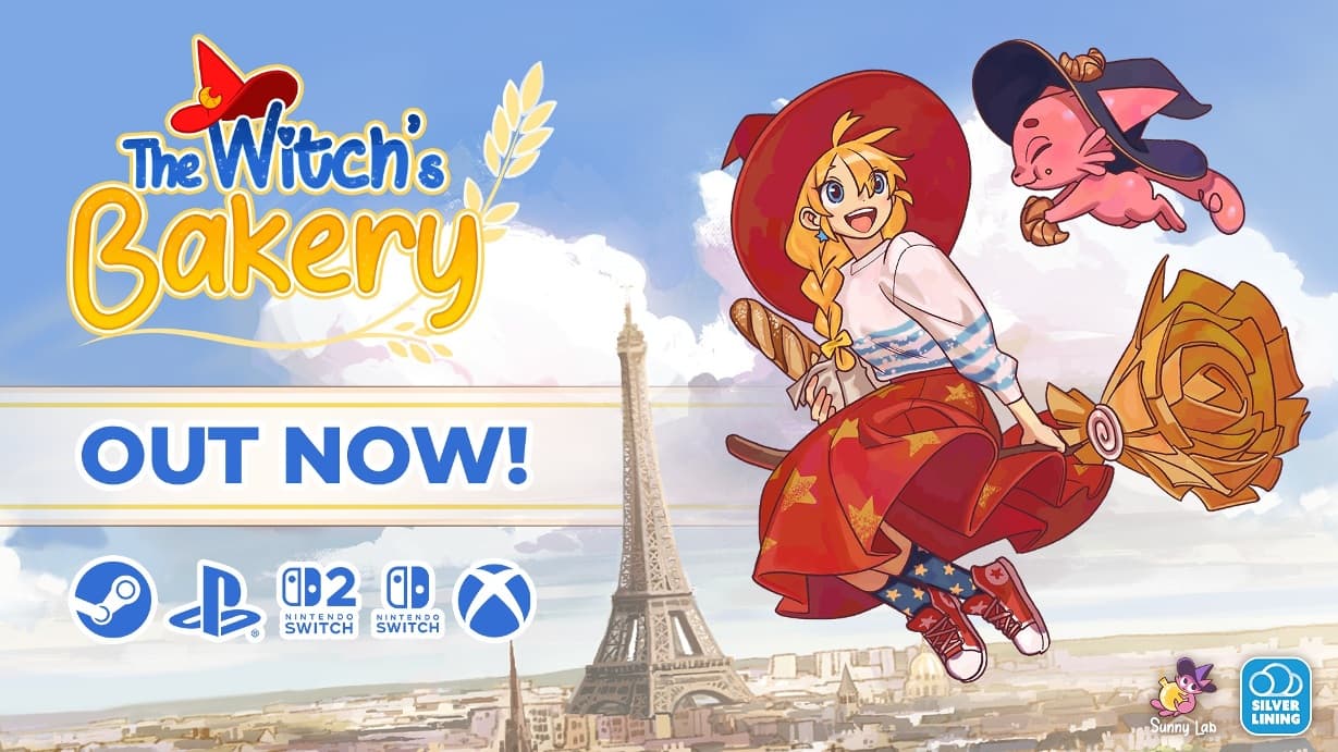 The Witch’s Bakery ganha trailer de lançamento no Switch e Switch 2